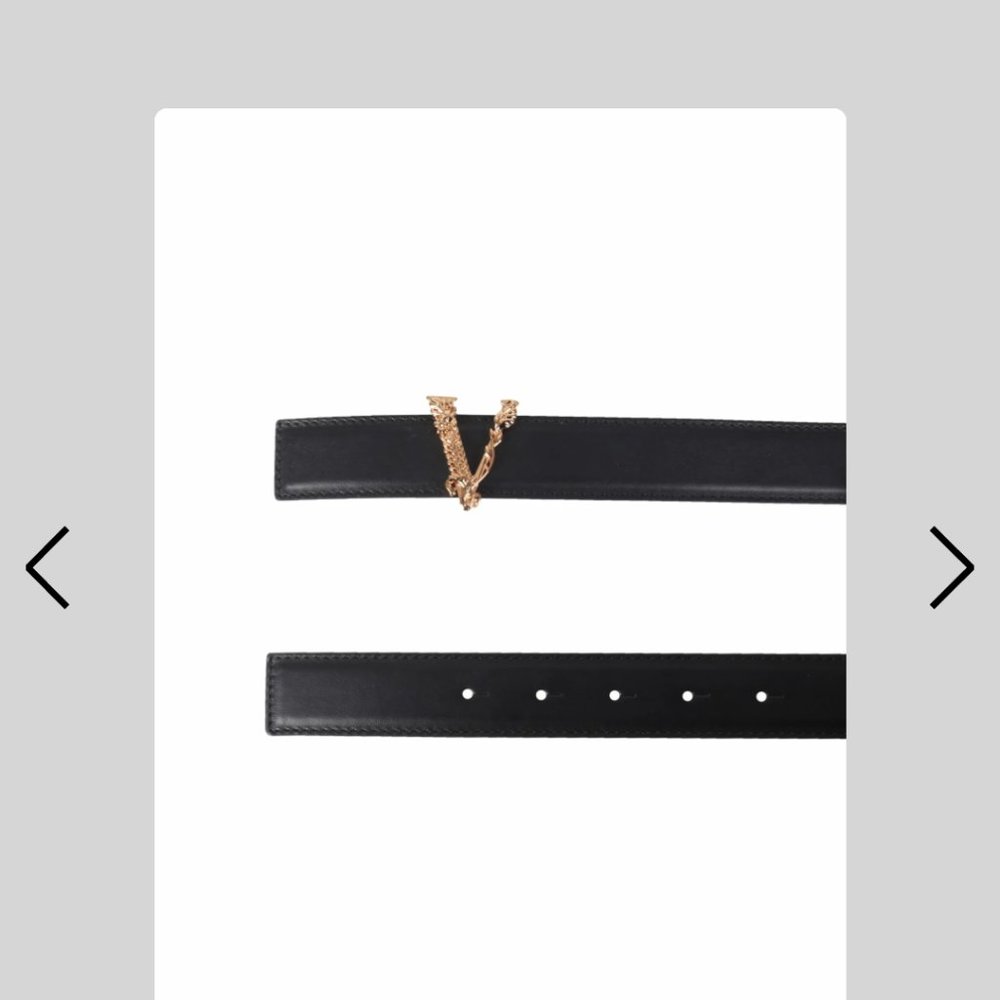 Versace virtual women's belt size 80